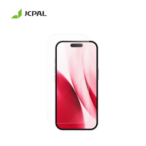 OFFRE CHAUDE NOUVEAU PRODUIT : Protecteur d'écran en verre trempé noir Jcpal Iclara Full Premium pour iPhone Air