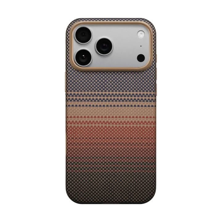 HOT DEAL SẢN PHẨM MỚI: Ốp lưng iPhone 17 Pro Max Pitaka Aramid Ultraguard Sunse...