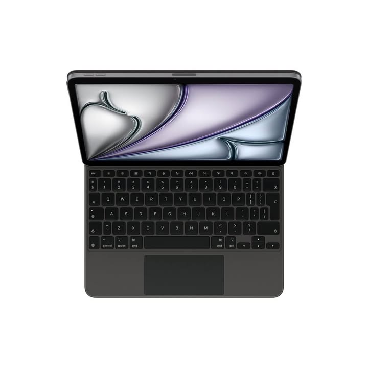 HOT DEAL NOUVEAU PRODUIT : Magic Keyboard pour iPad Air 11 pouces (M4) - Anglais UK - Noir MGYX4B/A