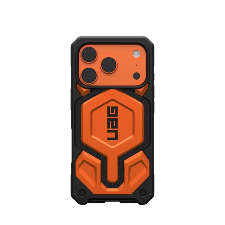 초특가 신제품: Monarch Pro Orange 충격 방지 iPhone 17 Pro UAG 케이스

...
