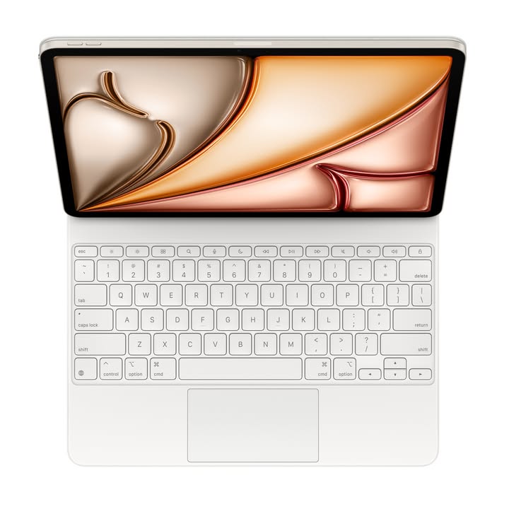 HOT DEAL SẢN PHẨM MỚI: Bàn phím Magic cho iPad Air 13-inch (M3) - Bố cục tiếng Anh Mỹ MDFW4LL/A