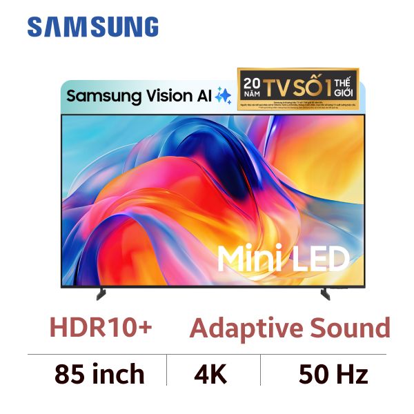 HOT DEAL SẢN PHẨM MỚI: Tivi thông minh Samsung Mini Led 4K 85 inch

Giới thiệu ...