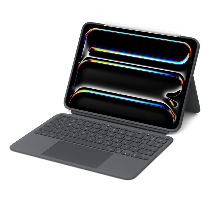 HOT DEAL SẢN PHẨM MỚI: Bộ bàn phím Logitech Combo Touch cho iPad Pro 11-inch (M5) HRH42ZM/A