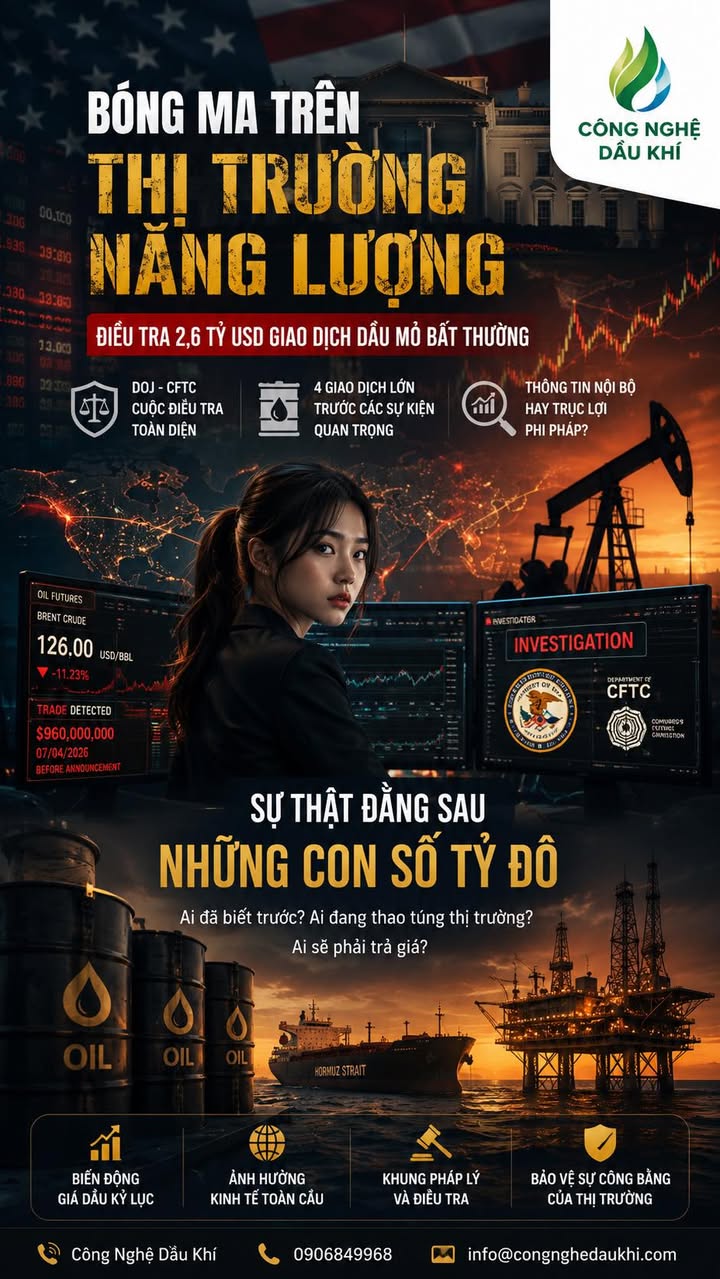 BÓNG MA TRÊN THỊ TRƯỜNG NĂNG LƯỢNG 2026 
#BóngMaThịTrườngNăngLượng, #DOJ, #CFTC...