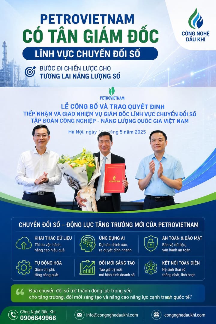PETROVIETNAM CÓ TÂN GIÁM ĐỐC CHUYỂN ĐỔI SỐ
#Petrovietnam #ChuyểnĐổiSố #NguyễnNa...
