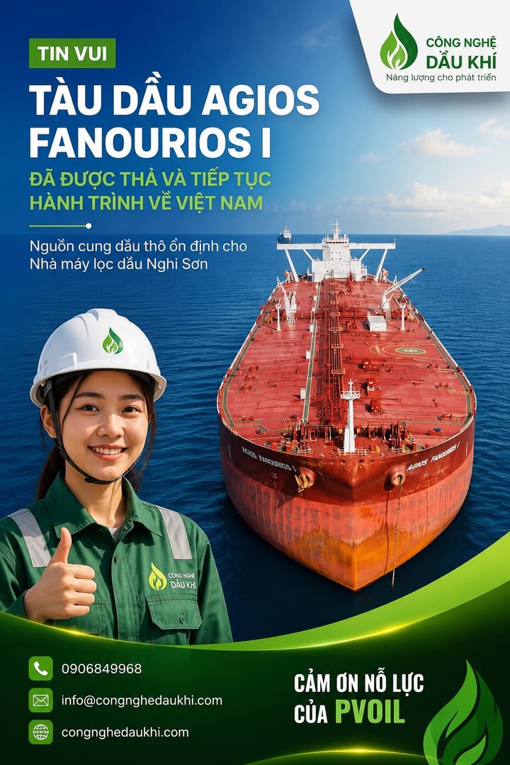  CẬP NHẬT MỚI NHẤT VỀ TÀU CHỞ DẦU AGIOS FANOURIOS I

#AgiosFanouriosI #NghiSonRe...
